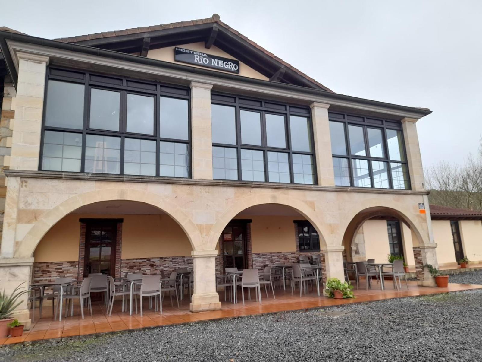 Hosteria Rio Negro Barcena de Cicero ภายนอก รูปภาพ